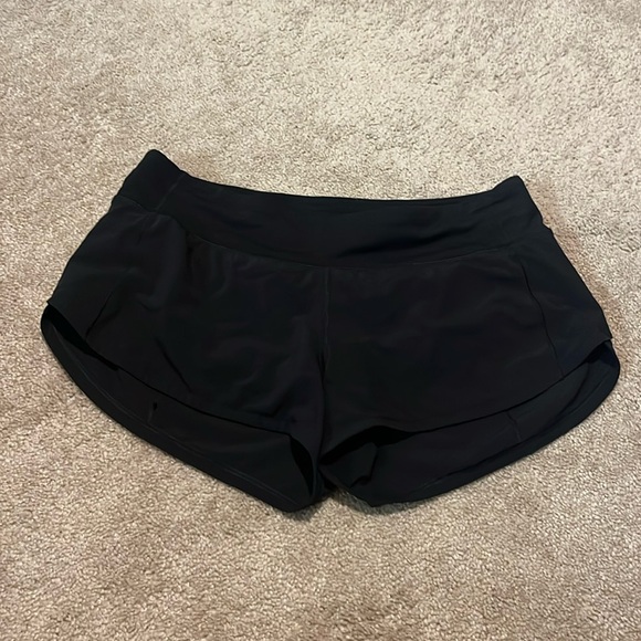 lululemon athletica Black Athletic Shorts - Picture 1 of 4